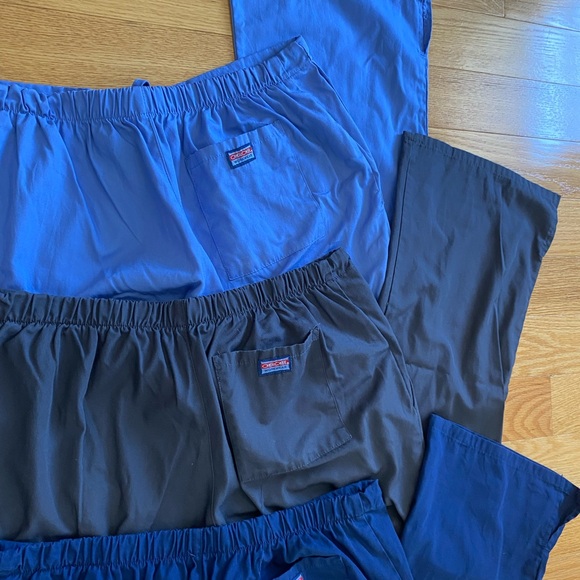 Bundle of 4 Cherokee Workwear uniform/scrub pants - Picture 3 of 10